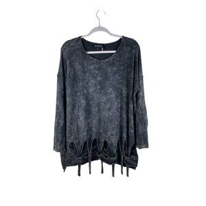 Angel Apparel Distressed Grunge Oversized Indie Punk Medium